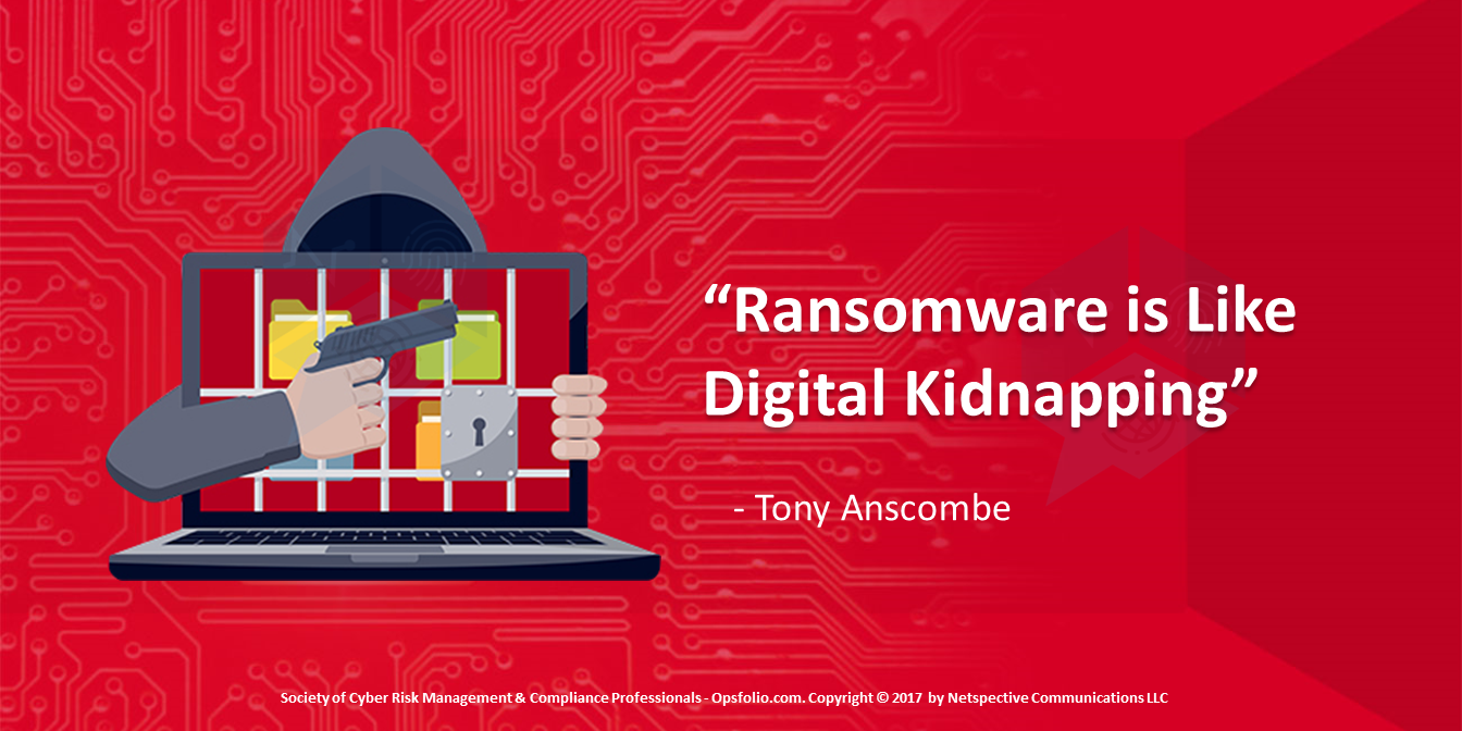 Ransomware Is like Digital Kidnapping